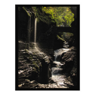 Foto Ponte Rainbow no Impressão de Watkins Glen Photo