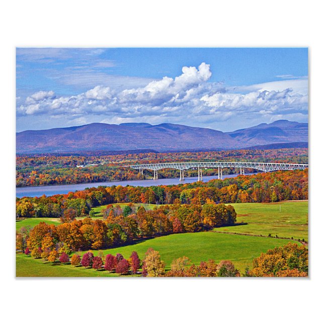 Foto Ponte Rhinecliff no outono (Frente)