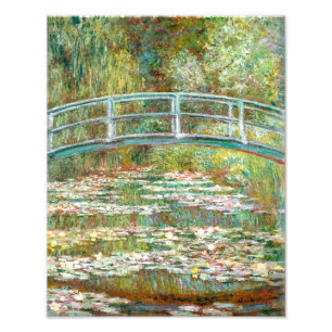 Foto Ponte sobre Lilões de Água Claude Monet