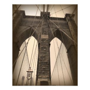 Foto Ponte Vintage Sepia Brooklyn