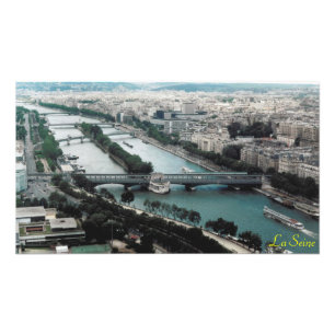 Foto Pontes sobre o rio Seine