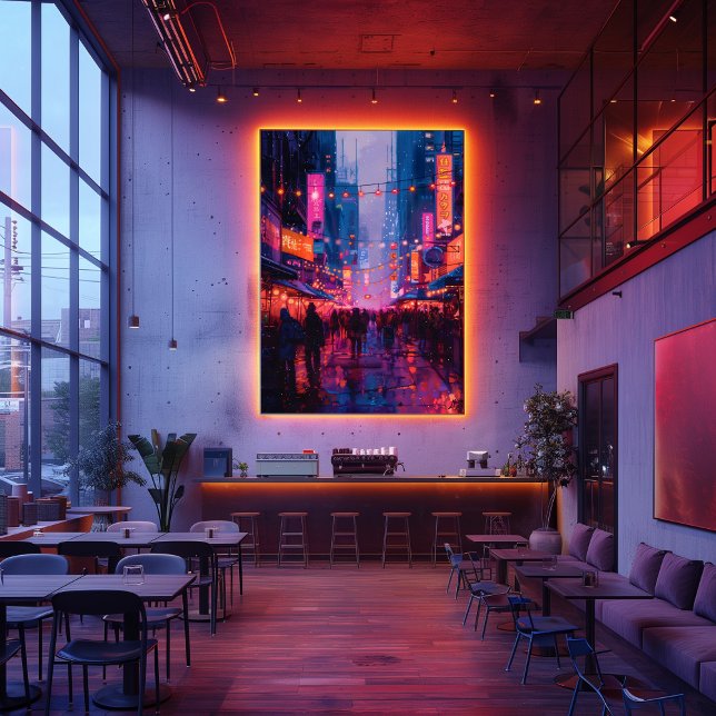 Foto Pop Art: Noche en las Calles de Tokio (Criador carregado)