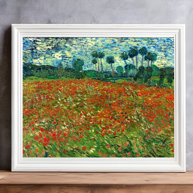 Foto Poppy Field por Vincent Van Gogh (Criador carregado)