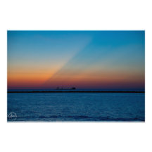 Pôr do Sol de Céu Vibrante
