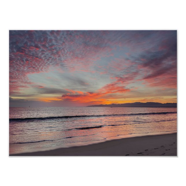 Foto Pôr do Sol Deslumbrante - Marina Del Rey, CA (Frente)
