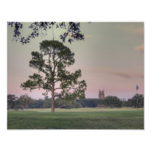 Foto Por do sol do parque de Audubon