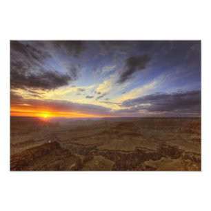 Foto Pôr do sol, margem sul do Grand Canyon, Grand