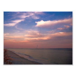 Foto Por do sol na ilha de Sanibel