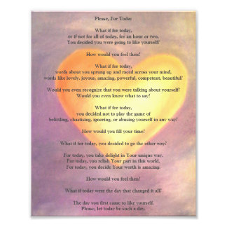 Foto por favor, poster de hoje