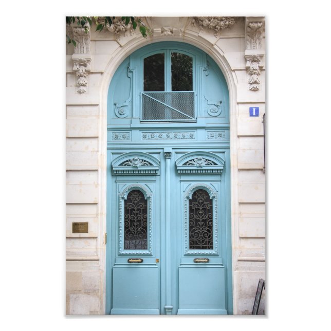 Foto Porta de Paris Azul (Frente)
