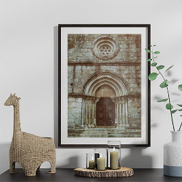 Foto Portal gótico medieval em Santiago de Antas