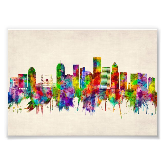 Foto Portland Oregon Skyline (Frente)