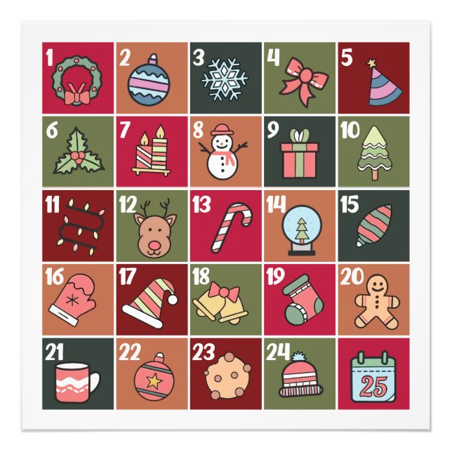 FOTO POSTER CHRISTMAS ADVENT CALENDAR 2023 (Frente)