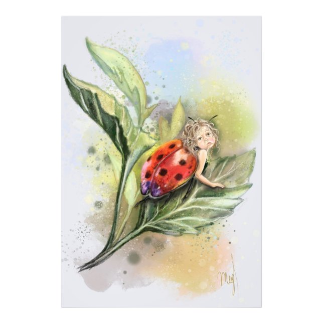 Foto Poster de Arte de Ladybug (Frente)
