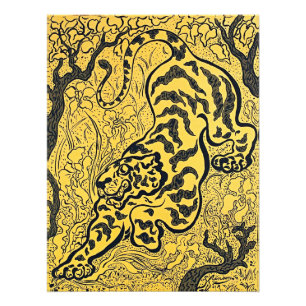 Foto Pôster de Arte Fina Tigre na Selva de Paul Ranson