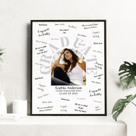 Foto Poster de Assinatura de Convidado de Graduação