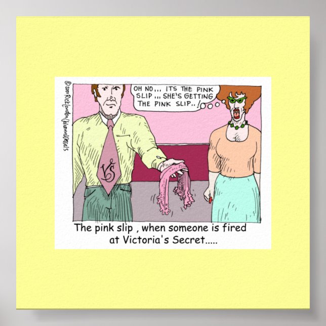 Foto: Poster de Cartoon Victoria Secret (Frente)