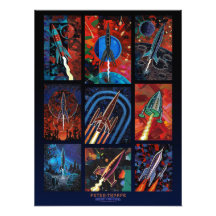 Poster de dez foguetes