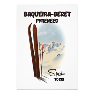 Foto Poster de esqui de Baqueira-Beret.