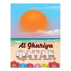 Foto poster de praia do Qatar Al Ghariya