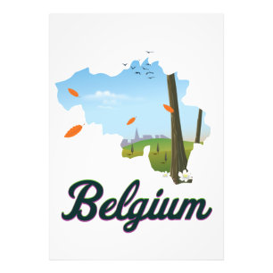 Foto Poster de viagens belga.