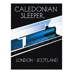 Foto Poster de viagens Caledonian Sleeper London Scotla