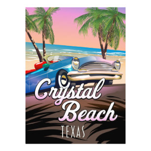 Foto poster de viagens Crystal Beach Texas