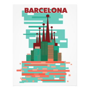 Foto Poster de viagens de Barcelona
