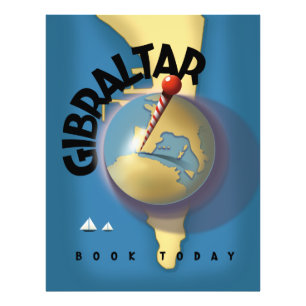 Foto Poster de viagens de Gibraltar