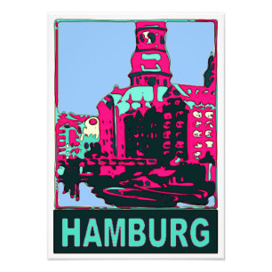 Foto Poster de viagens de Hamburgo