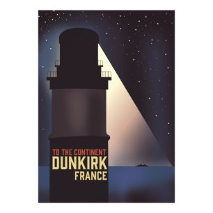 Foto Poster de viagens do Farol Dunquerque.