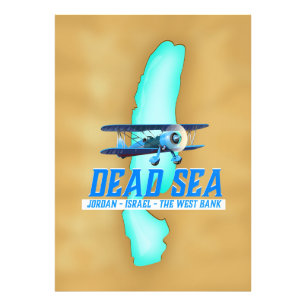 Foto Poster de viagens do mar morto