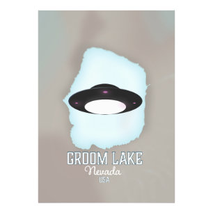 Foto Poster de viagens Groom Lake Nevada
