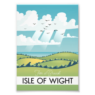 Foto poster de viagens isle of wight.