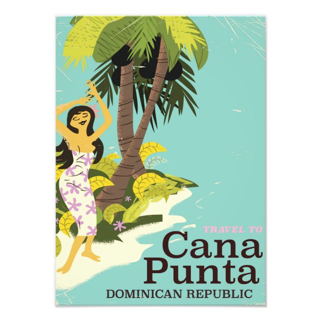 Foto Poster de viagens Punta Cana República Dominicana (Frente)