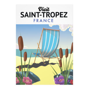 Foto poster de viagens santo Tropez França