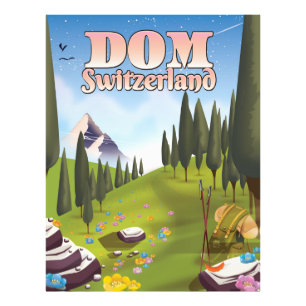 Foto poster de viagens Suiça Dom