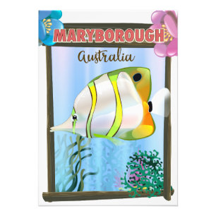 Foto poster de viagens tropical da Austrália de Marybo