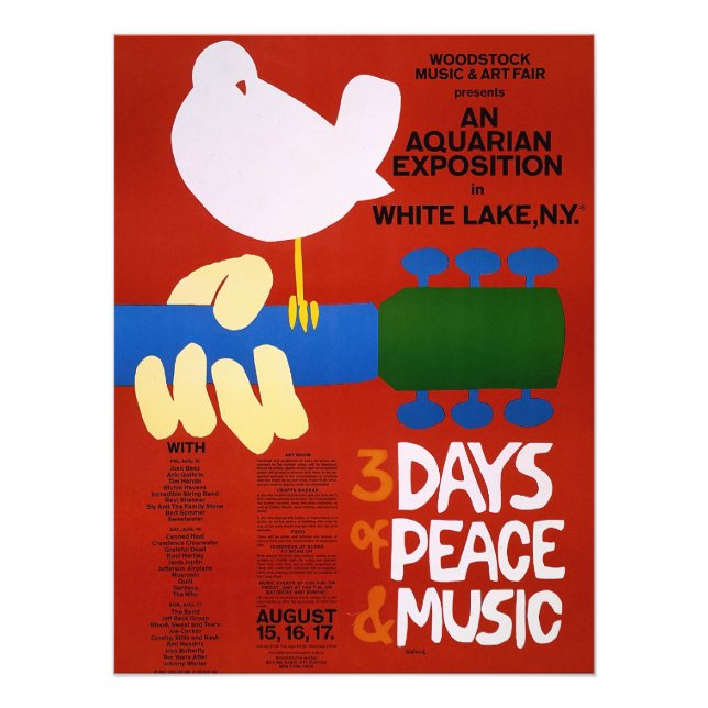 Foto Poster do Festival de Música Vintage (Frente)