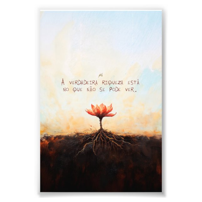 Foto Poster Essência (frase II) (Frente)