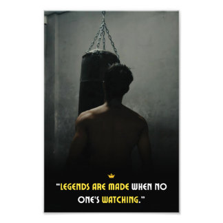 Foto Poster inspiracional para empresários, atletas