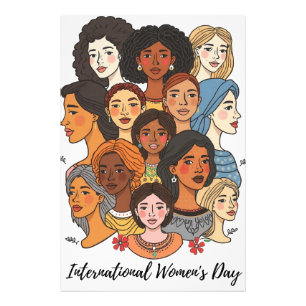Foto Poster Internacional do Dia da Mulher