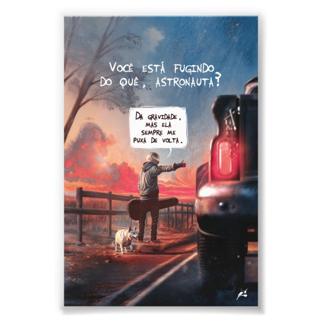 Foto Poster Memórias (Frase II) (Frente)