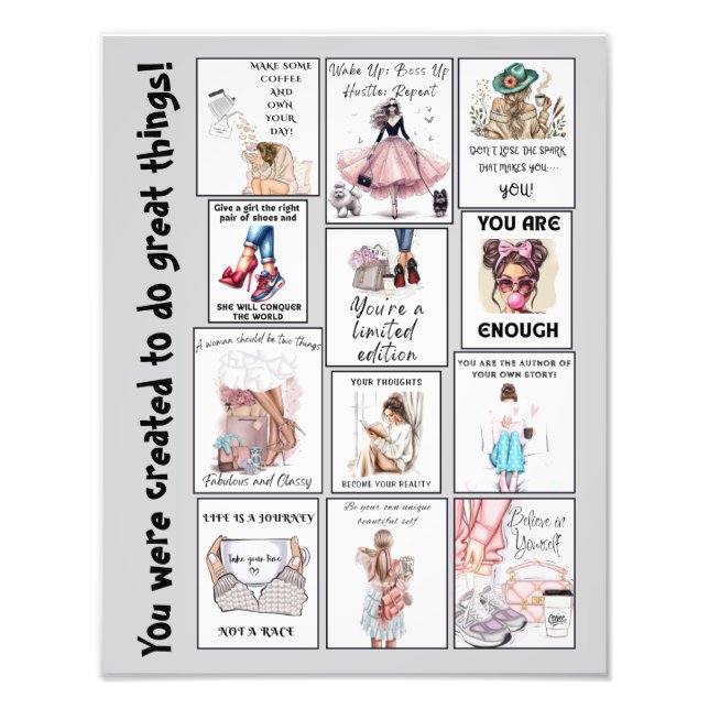 Foto poster motivacional (Frente)