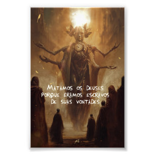 Foto Poster Novo Mundo (Frase II)