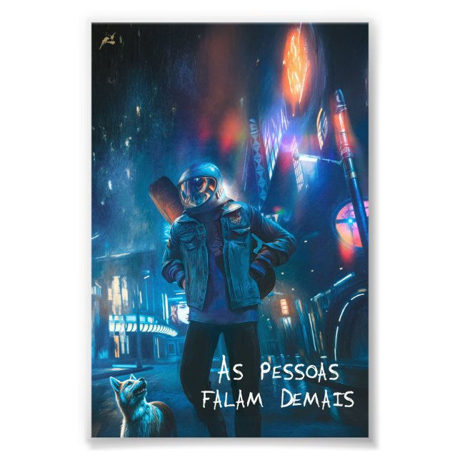 Foto Poster Opiniões (Modelo II) (Frente)