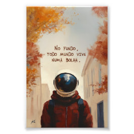 Foto Poster Outro Planeta (frase IV)