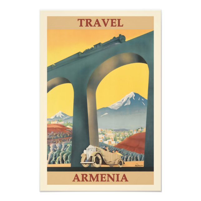 Foto Poster vintage Armênia (Frente)