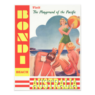 Foto Poster vintage da Austrália