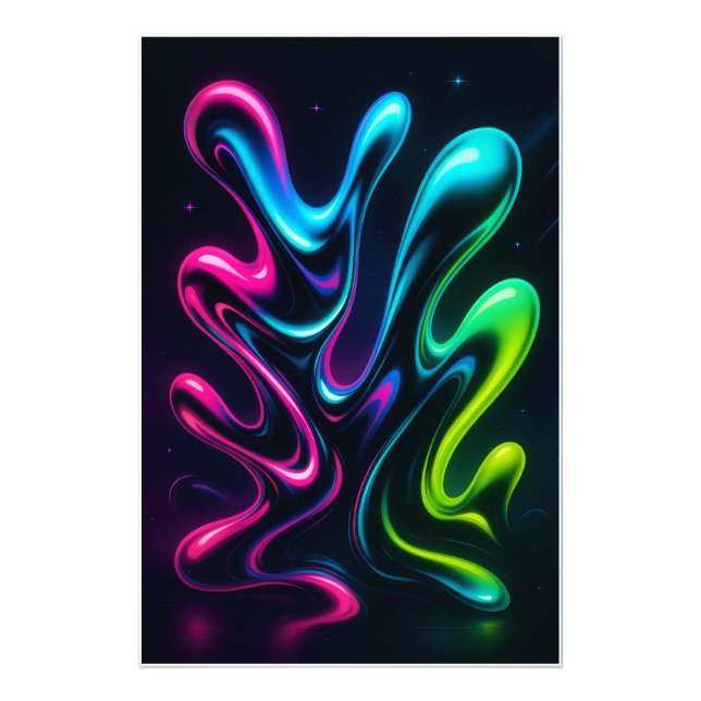 Foto Pôsteres e Impressões Neon Dreams II (Frente)